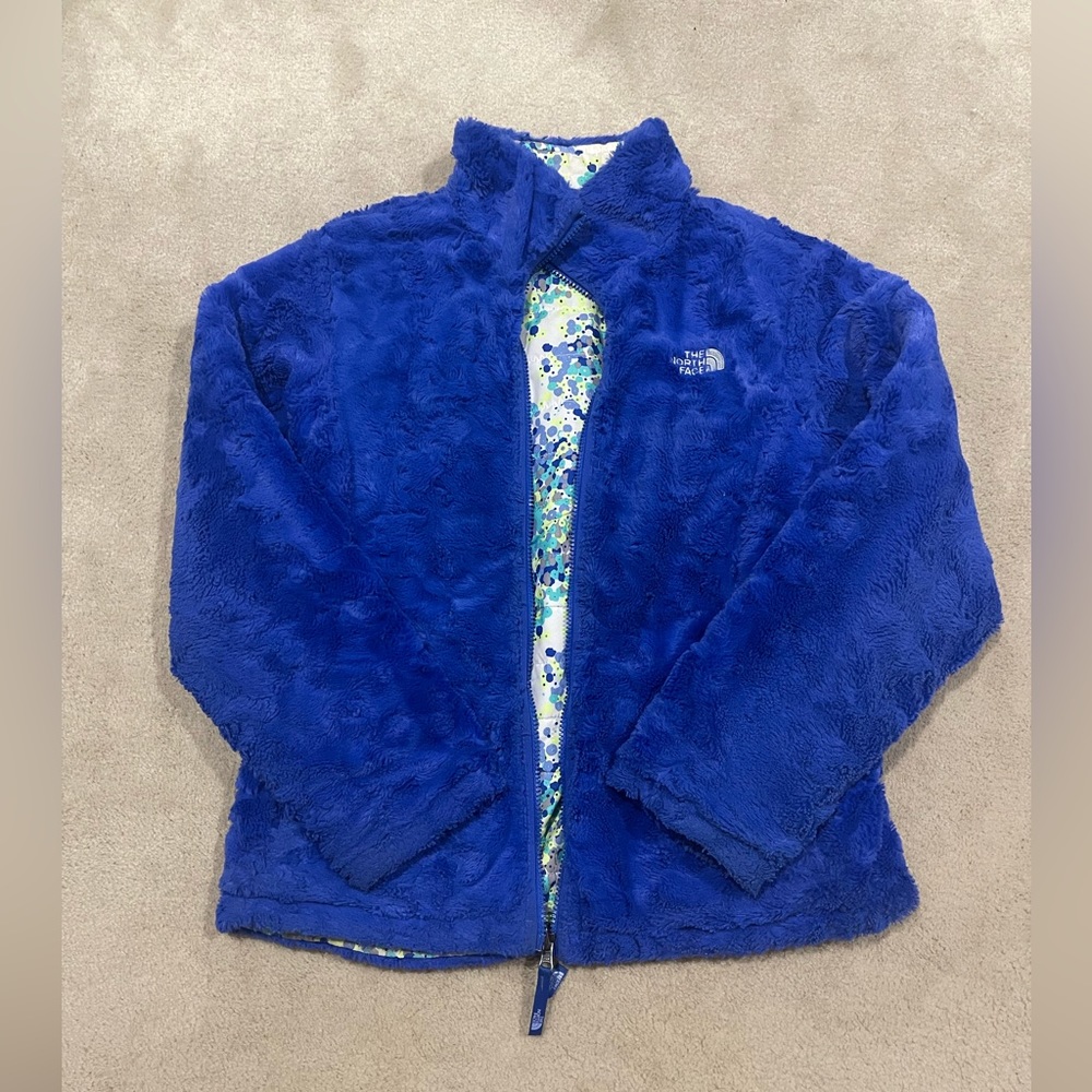 Girls North Face Reversible Jacket
